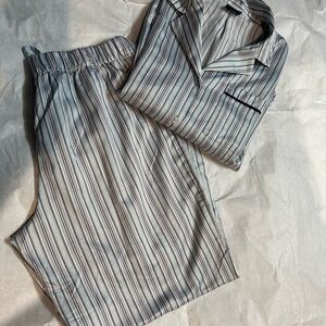 Apt. 9 Gray Striped Pajama Set